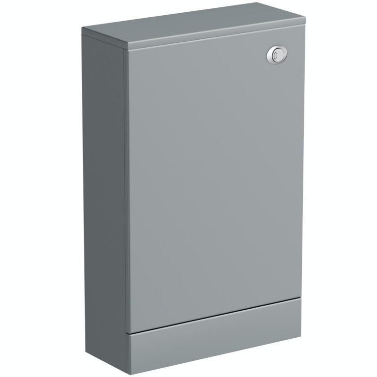Orchard Derwent stone grey back to wall toilet unit 500mm