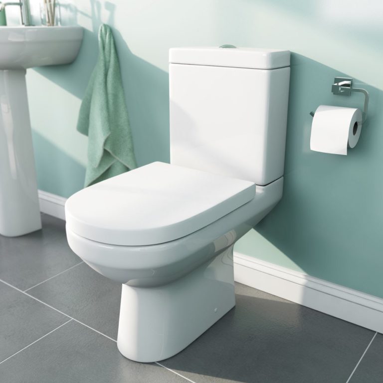 Orchard Balance close coupled toilet with soft close toilet seat