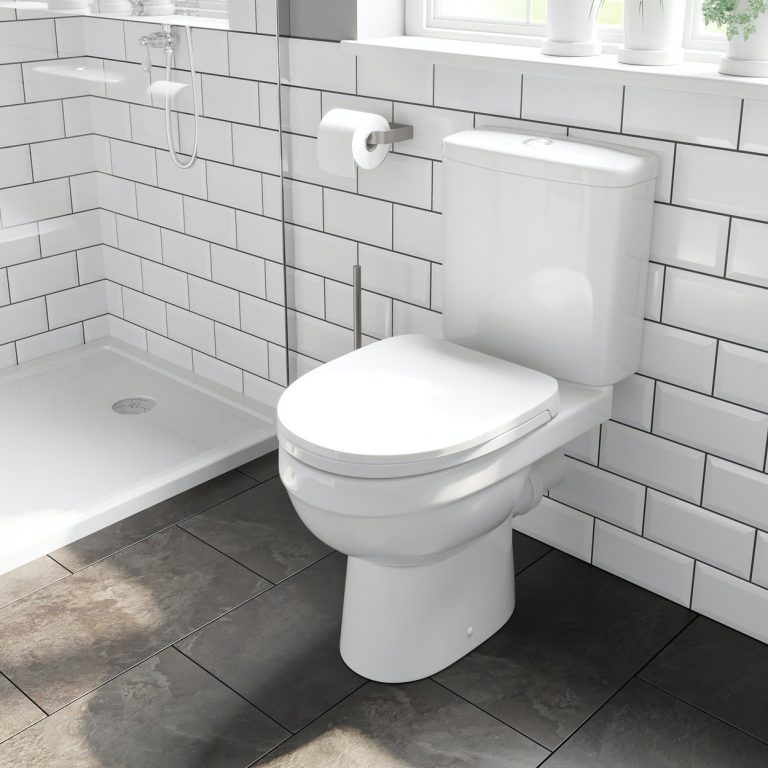 Orchard Eden close coupled toilet with soft close toilet seat