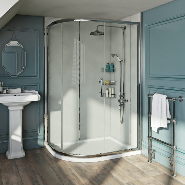 Orchard Winchester 6mm traditional offset quadrant shower enclosure 1200 x 900